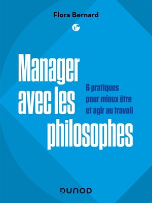 cover image of Manager avec les philosophes